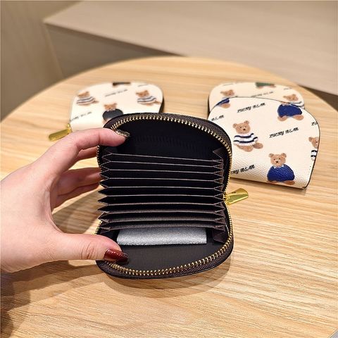  Ví Mini BV010 – Họa Tiết Gấu Siêu Dễ Thương, Nhỏ Gọn Tiện Lợi 