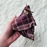  Kẹp tóc KTT0087 Kẹp nơ caro vintage 