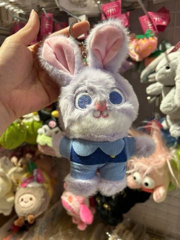  Móc Khóa MK007 – Cáo Khờ Khạo & Thỏ Thông Minh 