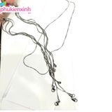  Dây Chuyền DC288 Mạ Bạc Trơn 