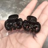 Kẹp tóc KTT0062 Nơ Đen Mini Siêu Xinh – Nhỏ Gọn 