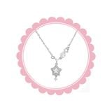  Dây Chuyền DC291 – Thiết kế thiên thần đính đá tinh tế, nữ tính 