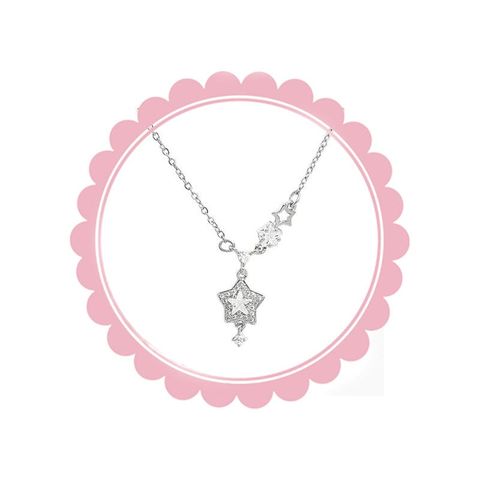  Dây Chuyền DC291 – Thiết kế thiên thần đính đá tinh tế, nữ tính 