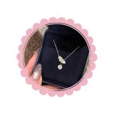  Dây Chuyền DC298 – Lông vũ titan thanh thoát, tinh tế 