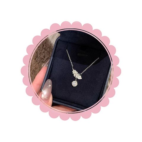  Dây Chuyền DC298 – Lông vũ titan thanh thoát, tinh tế 