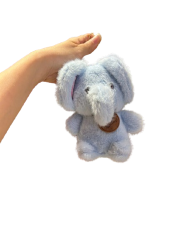  Móc Khóa Voi Nhồi Bông Tinh Nghịch MK005 – Siêu Dễ Thương, Mềm Mại, Treo Balo Là Mê Luôn! ✨ 