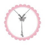  Dây chuyền DVC0014 Bướm Xinh Phong Cách Hàn – Thanh Lịch 