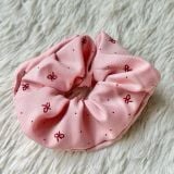  Cột tóc CT0021 Scrunchies vải phồng nữ tính, co giãn êm ái bảo vệ tó 