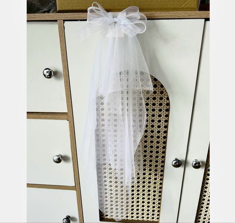  Kẹp tóc KTVL01 - Nơ voan lưới , cô dâu ,cho bé 