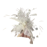  Kẹp tóc KTT0057 Kẹp hoa bướm lông vũ 