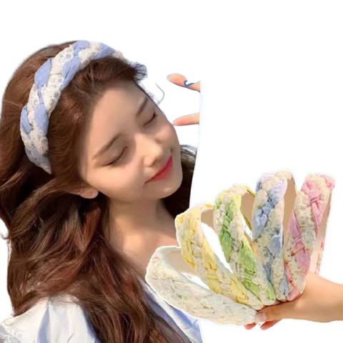  Băng Đô Ren Pastel BDD05 5 màu 