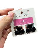  Kẹp tóc KTT0062 Nơ Đen Mini Siêu Xinh – Nhỏ Gọn 
