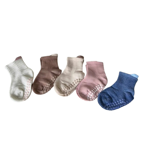  Vớ VOV007 cho bé  4-6 tuổi chống trượt, mềm thoáng, tông pastel siêu xinh 