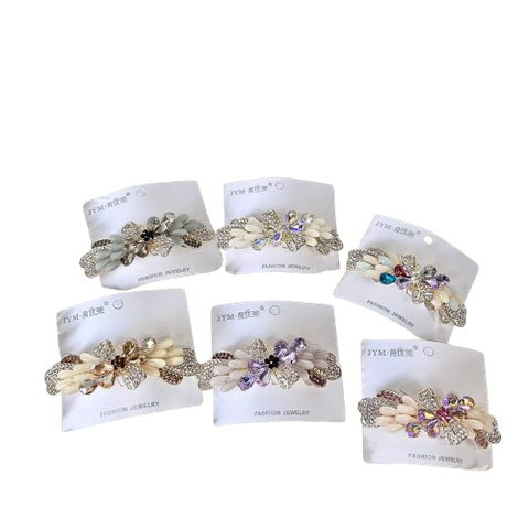  Kẹp Tóc  KTT0063 Đính Đá & Ngọc Trai – Phụ Kiện Sang Chảnh 