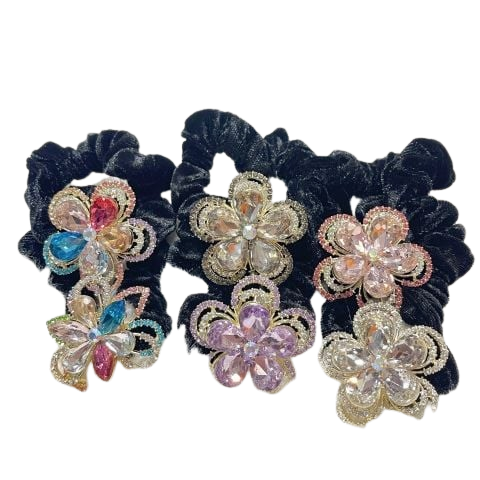  Cột Tóc Hoa Ngọc Ánh CO0255 - đính đá cao cấp 