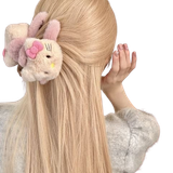  Kẹp tóc Kitty bông mềm KKT01 – Cực dễ thương, cực xinh xắn cho nàng bánh bèo 