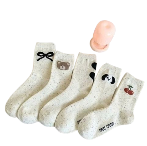  Vớ VV0043 – Dễ Thương, Co Giãn Tốt, Phong Cách Hàn Quốc 