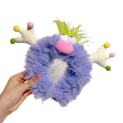  Băng đô BD013 – Băng đô sừng lông xù kiểu dáng độc đáo 