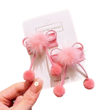  Set kẹp tóc bông bi đáng yêu KT0315 – Ngọt ngào, nổi bật, cực xinh cho nàng bánh bèo 