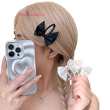  Kẹp tóc set KT0316 – Kẹp nơ vải cao cấp, tôn nét dịu dàng và sang chảnh 