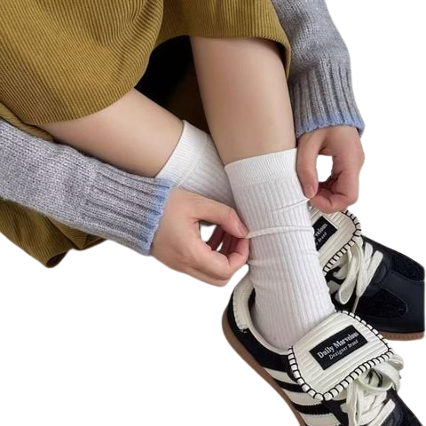  Vớ gân cổ cao VV00135 Co giãn tốt, êm chân, dễ phối đồ 