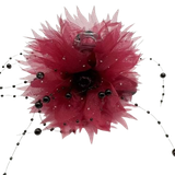  Kẹp tóc KTT0025 Lưới Đính Hạt – Điểm Nhấn Sang Trọng Nổi Bật 