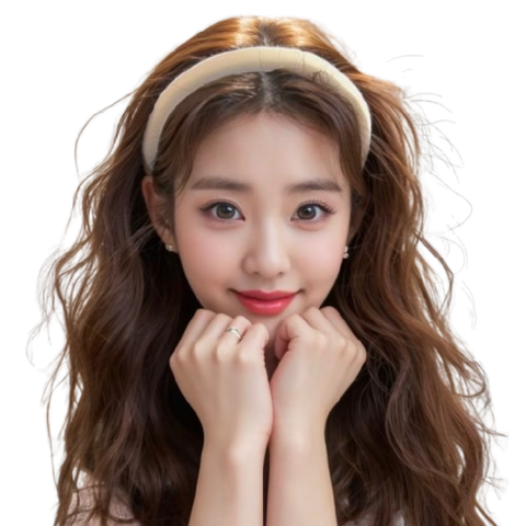  Cài tóc lụa BDD023 Pastel Candy – Nhẹ Êm, Tôn Nhanh Gương Mặt 