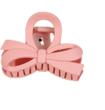  Kẹp tóc KT0312 – Kẹp càng cua nơ bản to, nhựa mờ cao cấp 