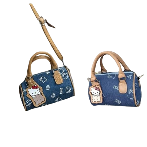  Túi Xách TXT93 Mini Dễ Thương – Phối Da Denim 