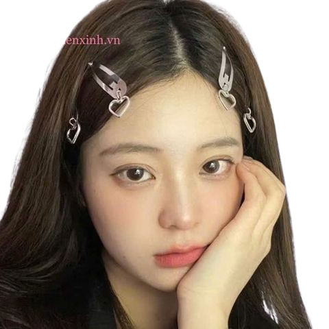  Kẹp Tóc Kim Loại Charm KT0333 – Phong Cách Hàn Quốc 