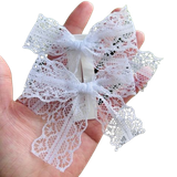  Kẹp tóc TK0101 – Lace Princess Clip | Kẹp tóc ren công chúa siêu xinh 