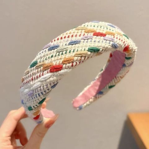  Băng đô BDD024 Vải Dệt Pastel – Êm Ái Nâng Phom, Phối Gì Cũng Xinh 