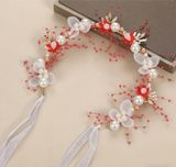  Cài tóc TC8025 Vòng Hoa Ngọc Trai – Thanh Lịch & Sang Trọng 