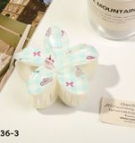  Kẹp Tóc Nhựa Hoa Sặc Sỡ K276 