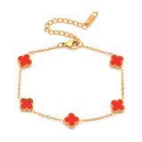  Lắc Tay LCT90 – Hạt Charm May Mắn, Titan Không Đen, Chống Nước 