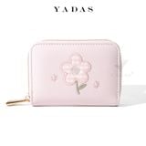  Ví BV003 – Ví Nữ Mini Da PU Cao Cấp, Thiết Kế Thanh Lịch, 3 Màu Pastel Thời Thượng 