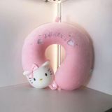  Gối cổ GCC016 – Gối chữ U cao cấp hình thú Kitty & Gấu Trúc Panda 