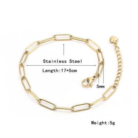  Vòng Tay TVC03 Mắt Xích Titan – Cá Tính, Thanh Lịch, Không Gỉ 