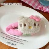  Kẹp tóc Kitty bông mềm KKT01 – Cực dễ thương, cực xinh xắn cho nàng bánh bèo 