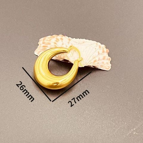  Bông tai TBB0418 Khoen - phong cách Châu Âu Nhỏ xinh thời thượng, đeo nhẹ tai 