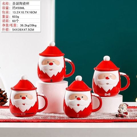  Ly Sứ Noel NL0029 – Ấm Áp Mùa Giáng Sinh Trong Từng Khoảnh Khắc ☕ 