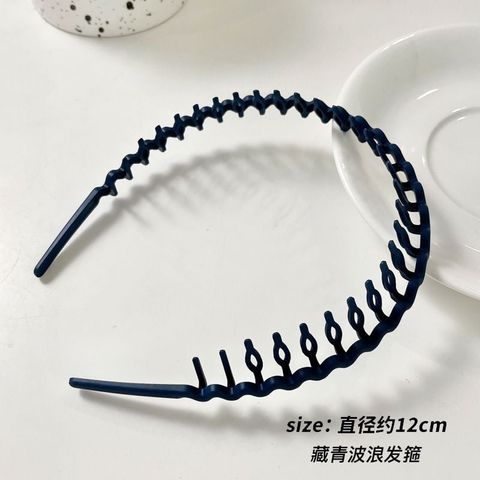  [12 màu] Cài tóc bản trơn có răng C11 