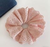  Cột Tóc CO0261 – Vải Ren Mềm Nhẹ, Giữ Tóc Chắc, Xinh Xắn Mỗi Ngày 