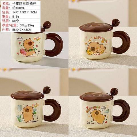  ☕ Ly Sứ NL0030 – Bé Gấu Dễ Thương, Uống Gì Cũng Vui! 