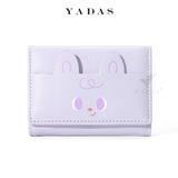  Ví BV004 – Ví Nữ Mini Da PU Cao Cấp, Thiết Kế Đơn Giản, Nhiều Màu Pastel Dễ Thương 