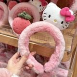  Băng đô Kitty BD012 – Băng đô lông mềm phong cách dễ thương 