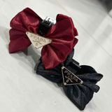  Kẹp Tóc Ruy Băng KTT0013 – Sang Trọng – Nữ Tính – Hai Màu Đỏ & Đen 