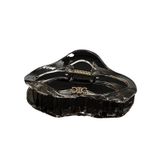  Kẹp tóc KTT0052 Claw Clip Đen Trong/Trắng Đen 