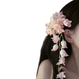  Kẹp tóc KTT0054 Hoa Cascad KTT0054 Hoa Rơi Pastel Hồng/Trắng/Xan 