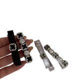  Kẹp tóc KTT0056 Mini Siêu Sang – Bling Bling Hồng/Đen/Bạc 